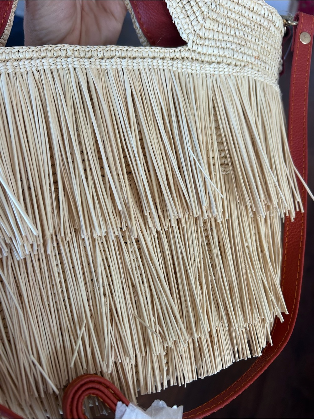 Sensi studio oval fringes bag - Picture 8 of 9